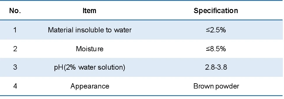 Water based mud addtive Chrome Free Lignosulfonate table 1 Water based mud addtive Chrome Free Lignosulfonate table 1